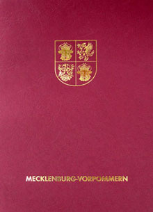 Mappe - Goldprägung